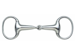 Hollow Mouth Jointed Eggbutt Bit